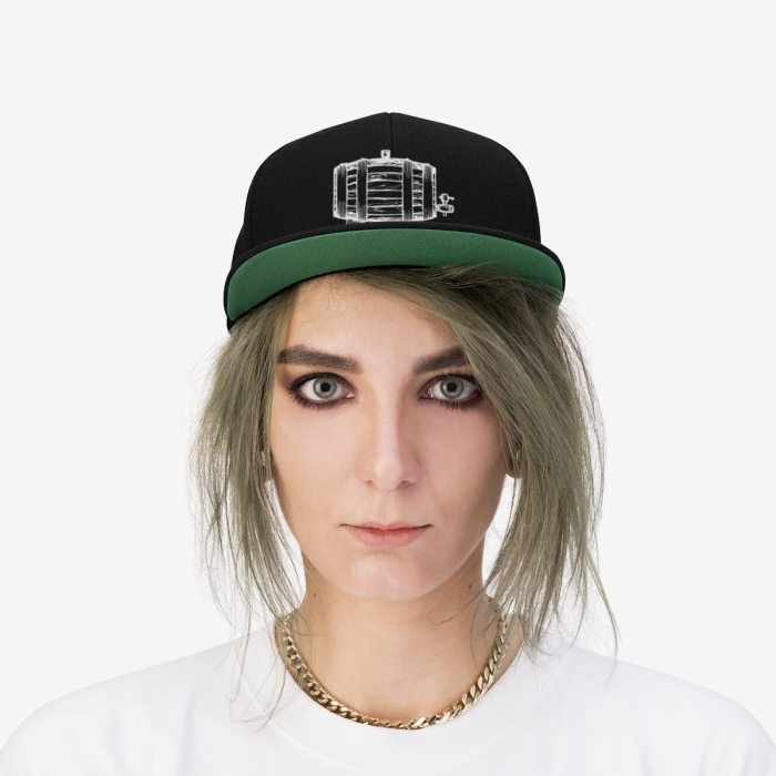 Barrel Flat Bill Hat - Image 4