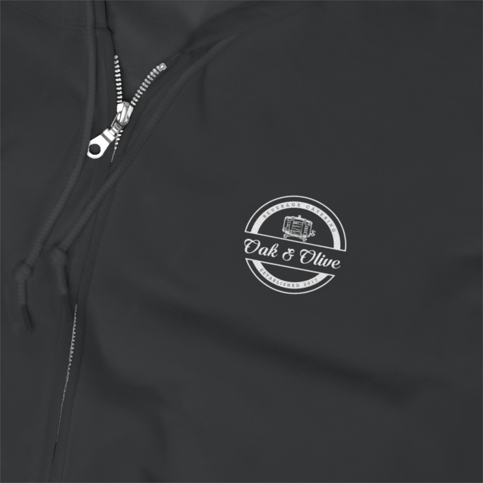 Embroidered Zip Up Hoodie - Image 3