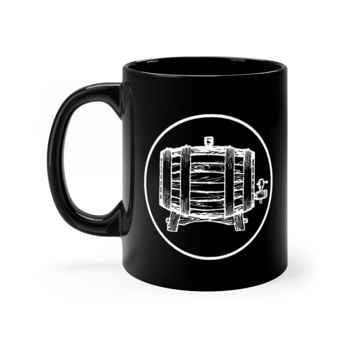 Black mug 11oz
